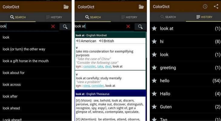 Free Mobile Apps for Students - ColorDict