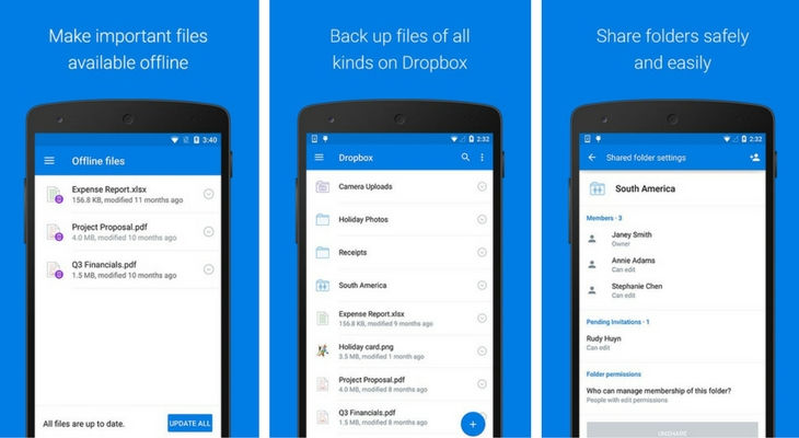 Free Mobile Apps for Students - Dropbox