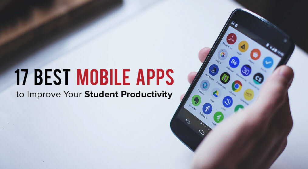 Top 17 Free Mobile Apps to Improve Your Student Productivity - Feature-Image