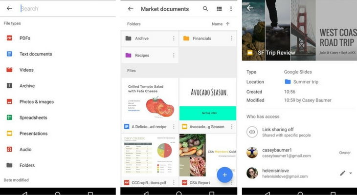 Free Mobile Apps for Students - Google Drive