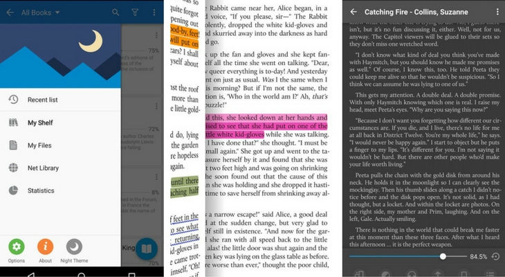 Free Mobile Apps for Students - Moon+ Reader