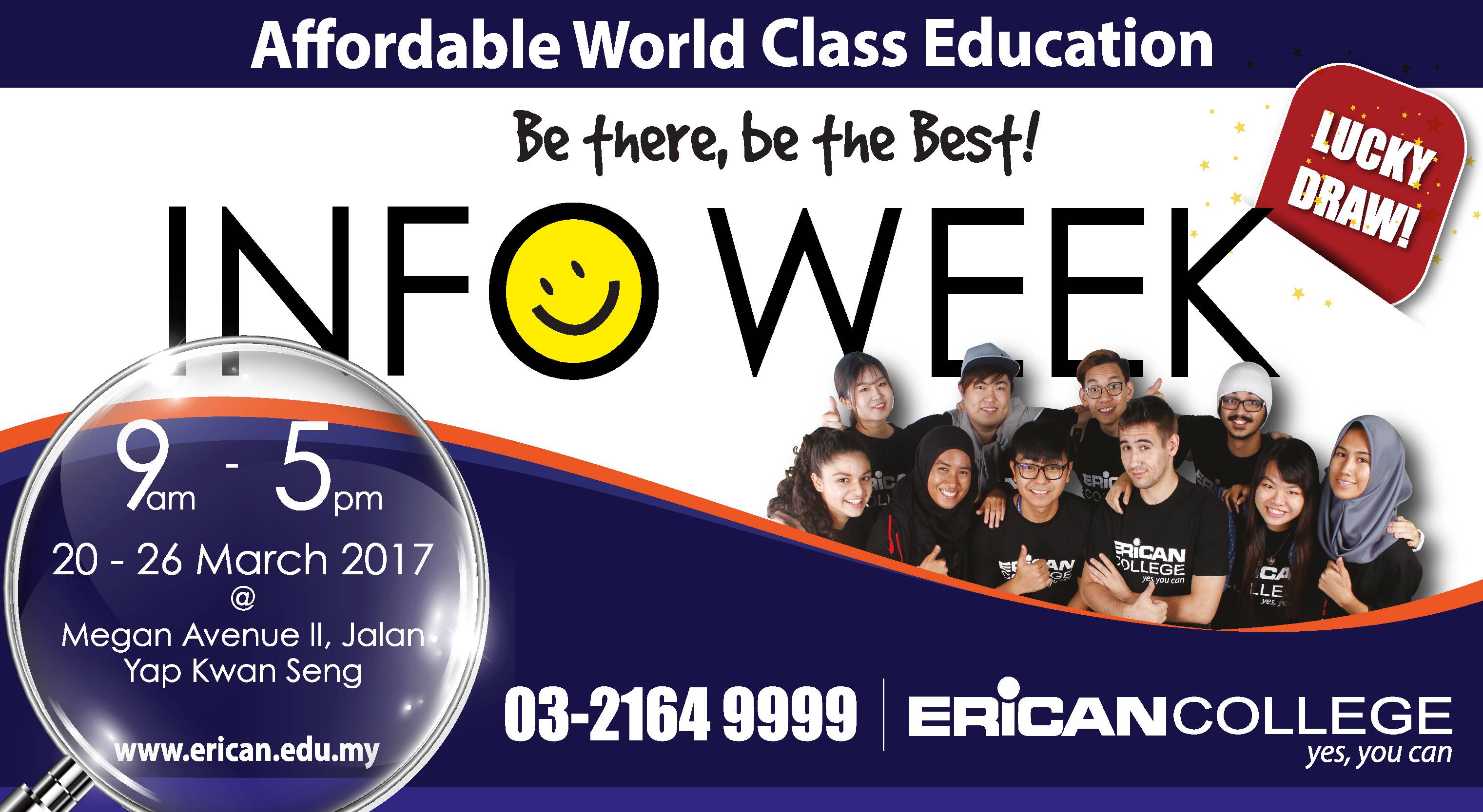Erican College Info Week March 2017 - Feature-Image