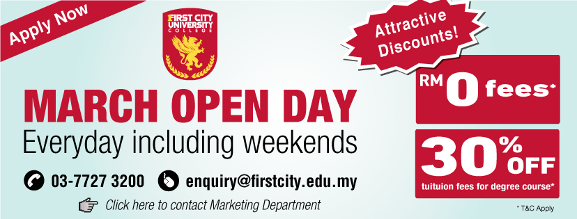 First City University College Open Day March 2017 - Feature-Image