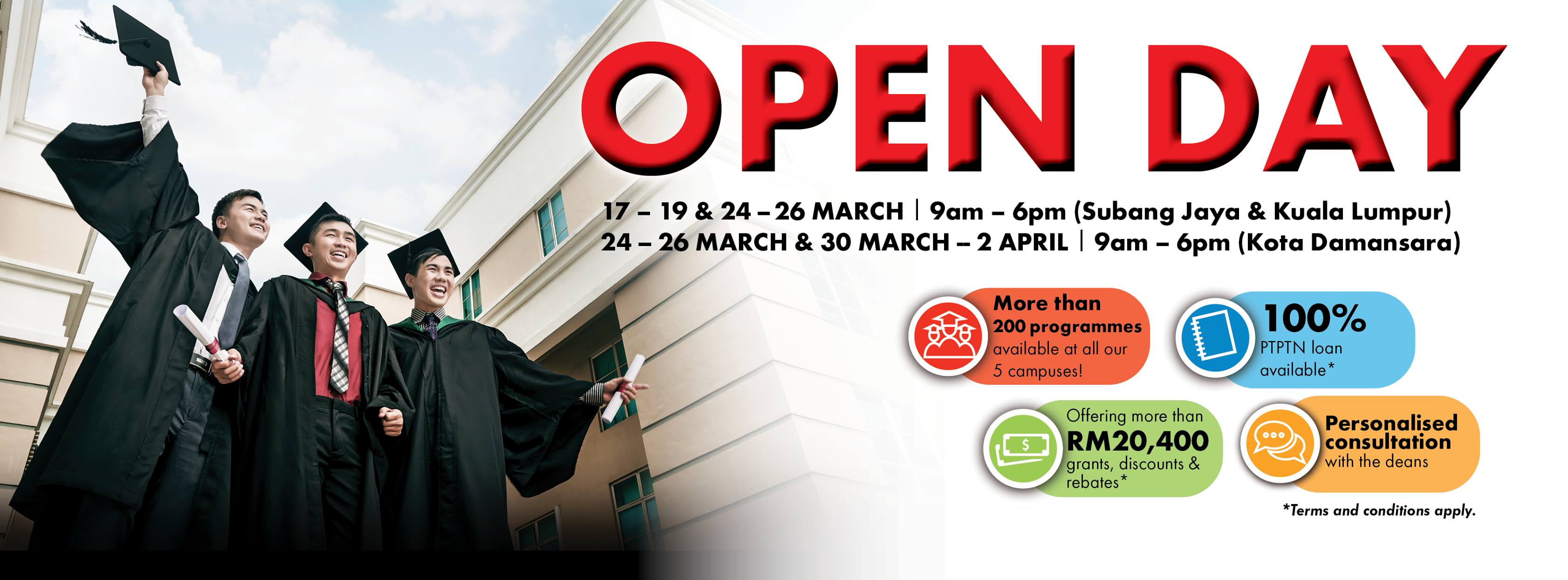 SEGi University March 2017 Open Day - Feature-Image