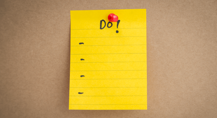 SPM Survival Tips- How to Maximise Your Time with Only Two Weeks to Go - 6 Make a checklist