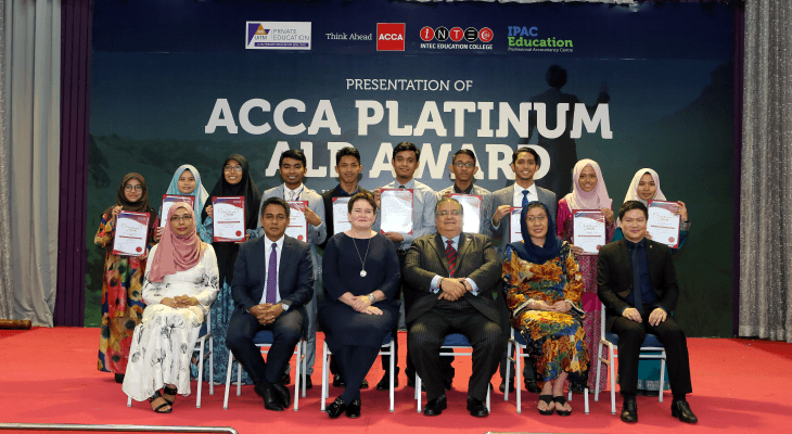 INTEC’s IPAC Education Recognised as ACCA’s Platinum Approved Learning Partner 2
