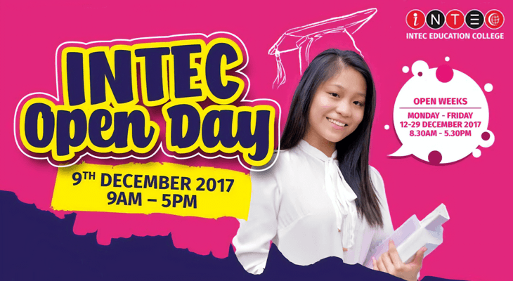 INTEC Education College Open Day December 2017 - Feature-Image