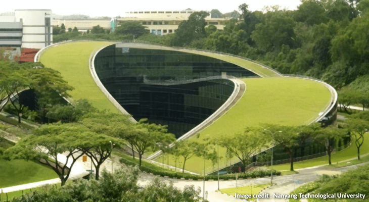 Non-traditional unusual school structures - 2 Nanyang Technological University