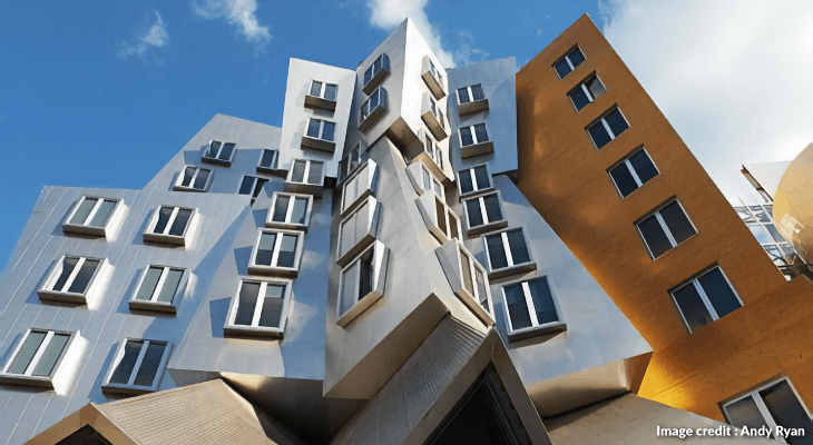 Non-traditional unusual school structures - 6 Ray and Maria Stata Center