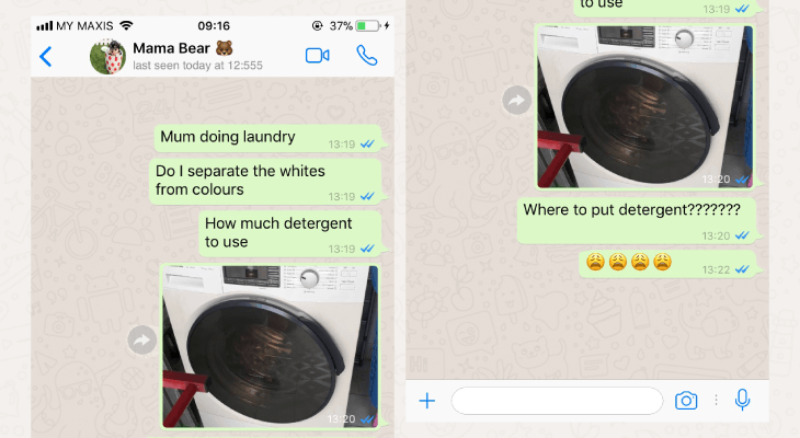 Text Conversations With Your Parents While At University - 2 The SOS