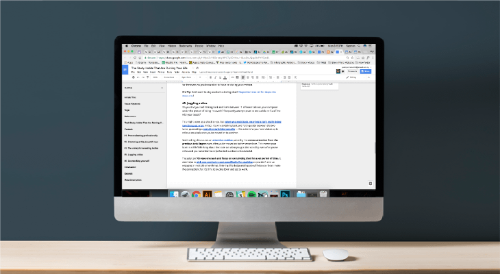 Bad study habits - 5 Multitasking while studying