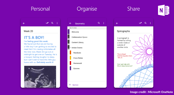 Free productivity apps for students - 4 Microsoft OneNote