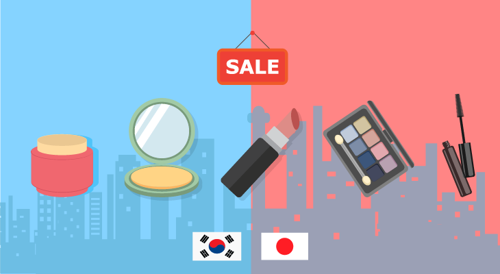 Reasons to Study in Japan and South Korea - Get flawless skin with globally-recognised cosmetics