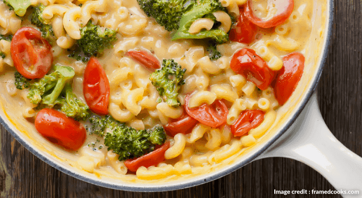 Feel-Good Recipes for Really Bad Chefs - 5 Creamy one-pot veggie mac and cheese
