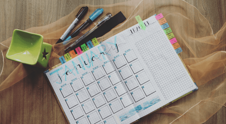 Study tips for students - 2 Create a schedule