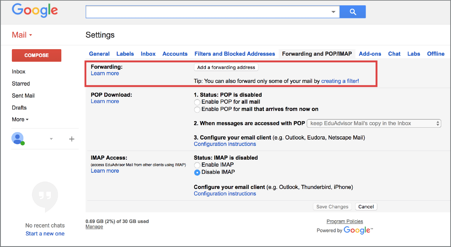 Email hacks-Forward multiple accounts to one inbox
