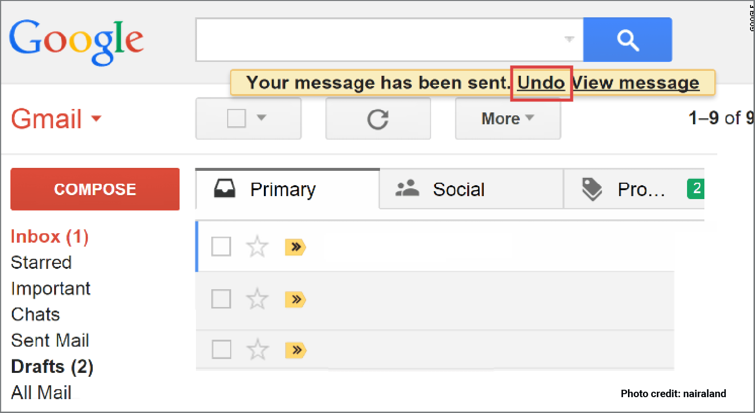 Email hacks-Undo or recall emails