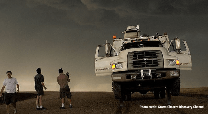 Weird Jobs in Science-Storm chaser