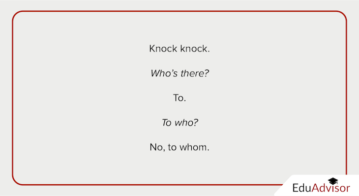 Educational Puns-Knock knock