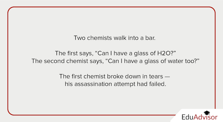 Educational Puns-Two chemists walk into a bar