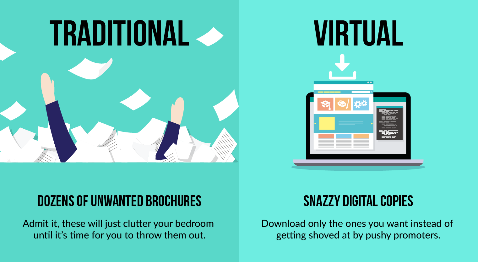 Physical vs Virtual Education Fair Final-Brochures and Flyers 2