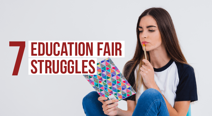 7 Struggles You'll Relate to When Attending Education Fairs - Feature-Image