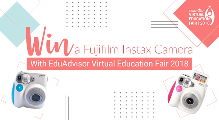 Win an Instax Camera with EduAdvisor Virtual Education Fair - Feature-Image