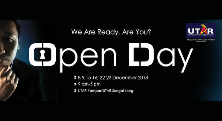 Visit UTAR's Open Day This December 2018! %%page%% - Feature-Image