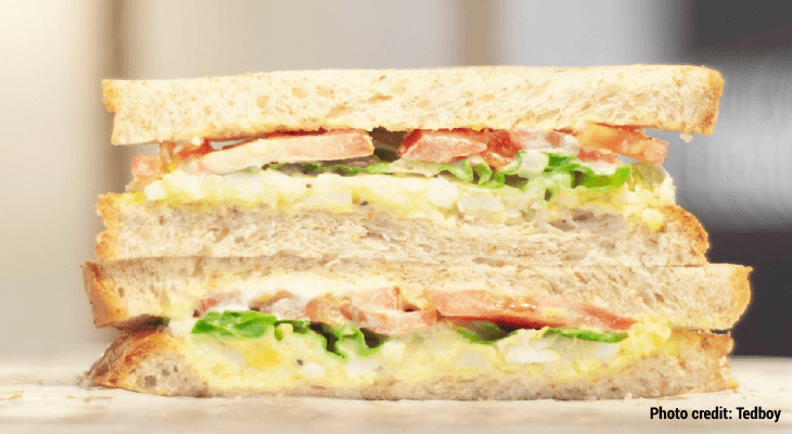 Ready-to-go Breakfast-Egg Mayo Sandwich