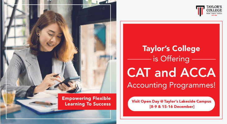 Taylor’s College is Offering CAT and ACCA Programmes!%%page%% - Feature-Image