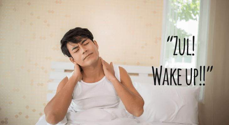 Annoying Parents Traits-06- Waking You Up Early
