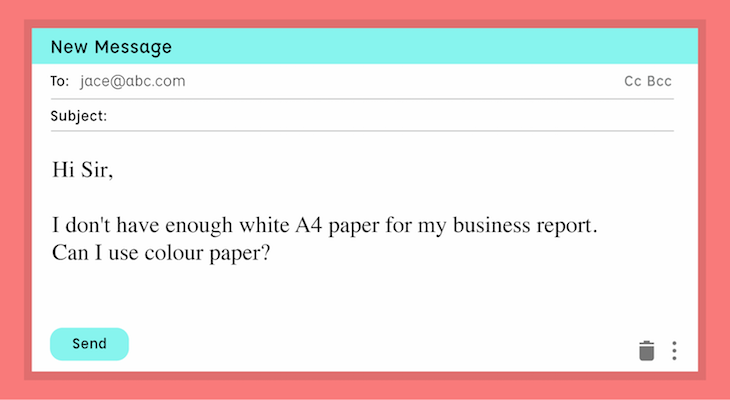 Emails You Should Never Send to Your Lecturers-Email With Redundant Questions