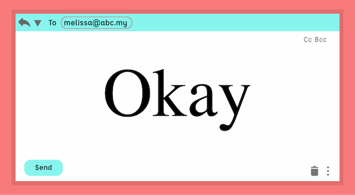 Emails You Should Never Send to Your Lecturers-One-word Reply 02