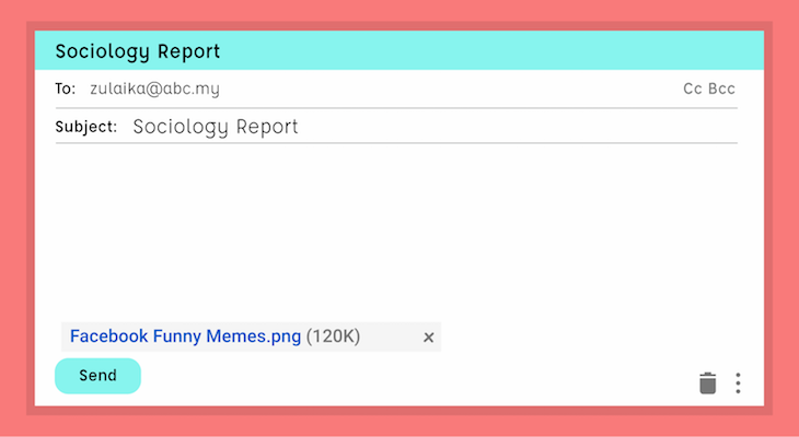 Emails You Should Never Send to Your Lecturers-Wrong Attachment