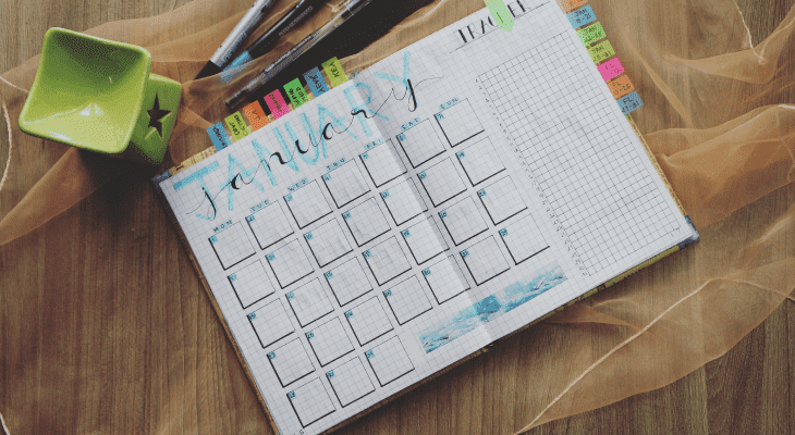 How To Stay Organised In College-One Planner and One Notebook 02