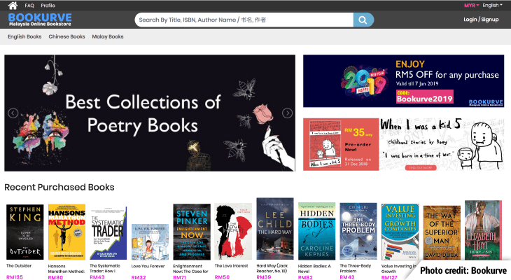 Places To Get Cheap Books-Bookurve