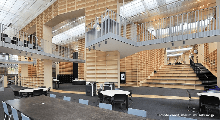 Amazing Libraries Around The World-Musashino Art University Library