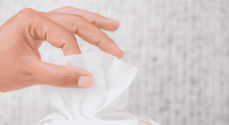 College Backpack Essentials-Tissue and Wet Wipes