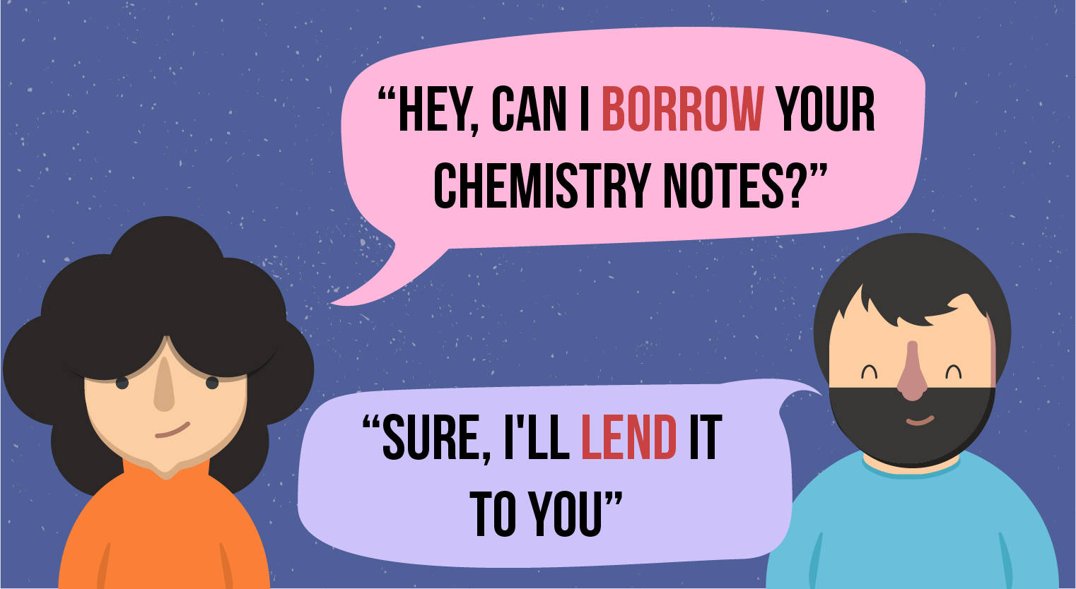 Common Grammar Mistakes-Borrow Lend Version 2