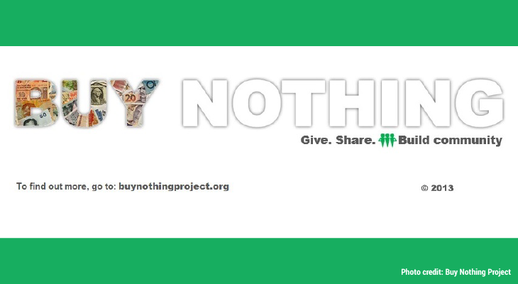 How to Get Things for Free-Buy Nothing Project movement