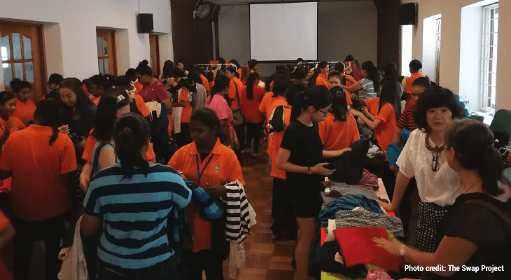 How to Get Things for Free-Swapping events