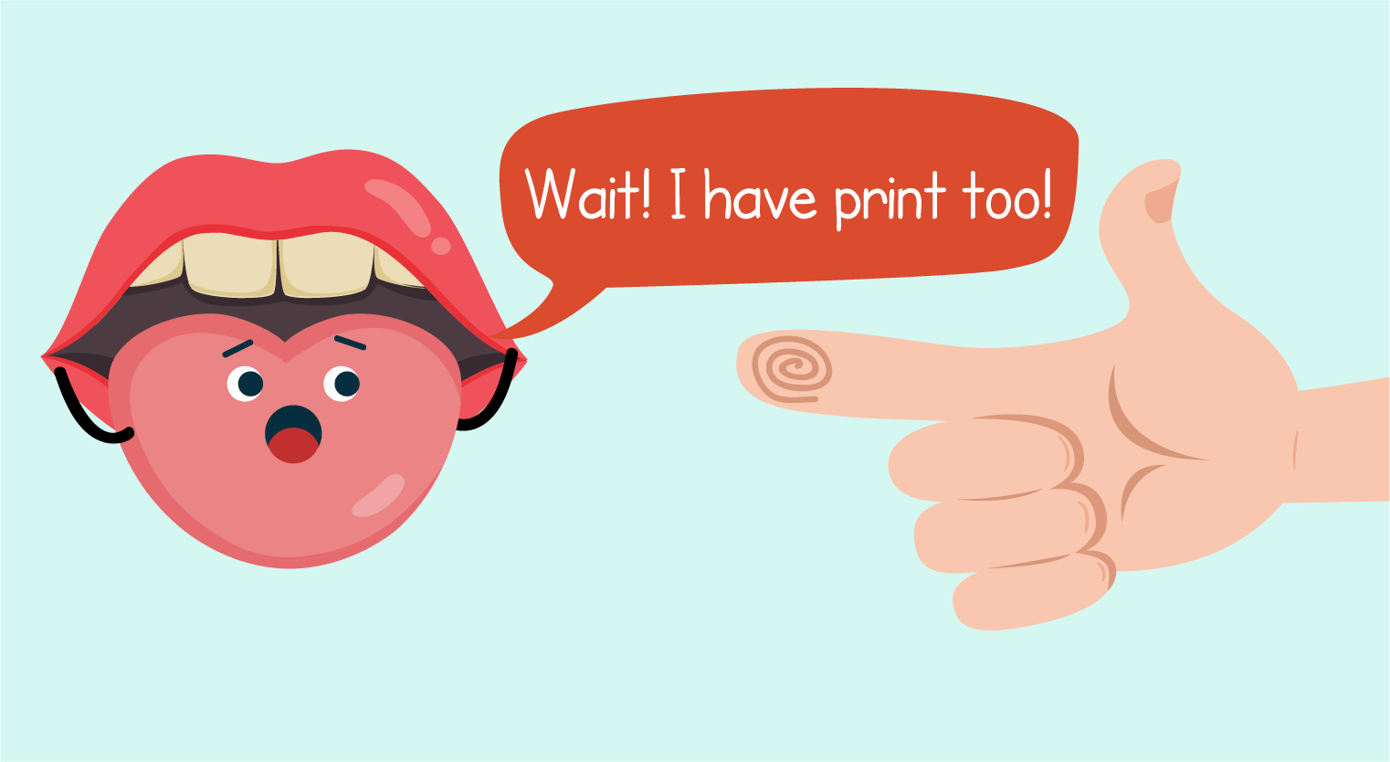 Strange Facts about Human Body-Tongue Print