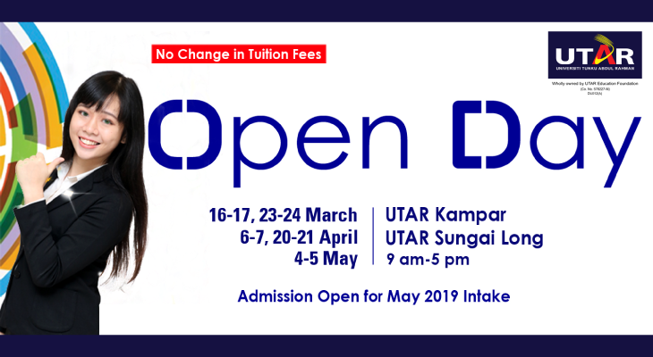 Check out UTAR's Open Day This March, April and May 2019 %%page%% - Feature-Image