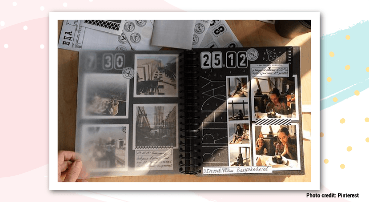 DIY Gift Ideas-Scrapbook photo album