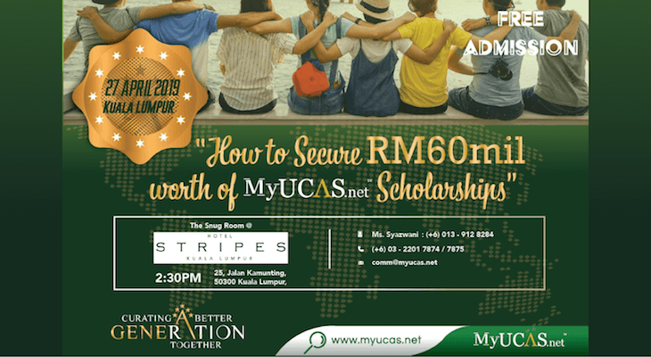 Up to RM60 Million Worth of Scholarships at MyUCAS! %%page%% - Feature-Image