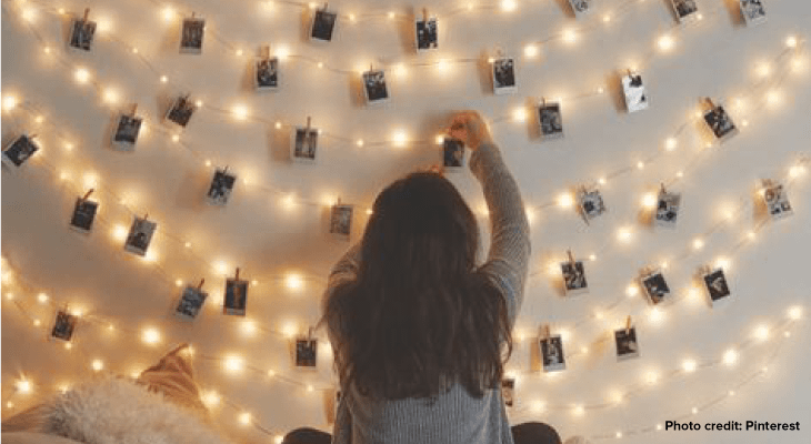 Ideas to Redecorate Your Room-String up your memories
