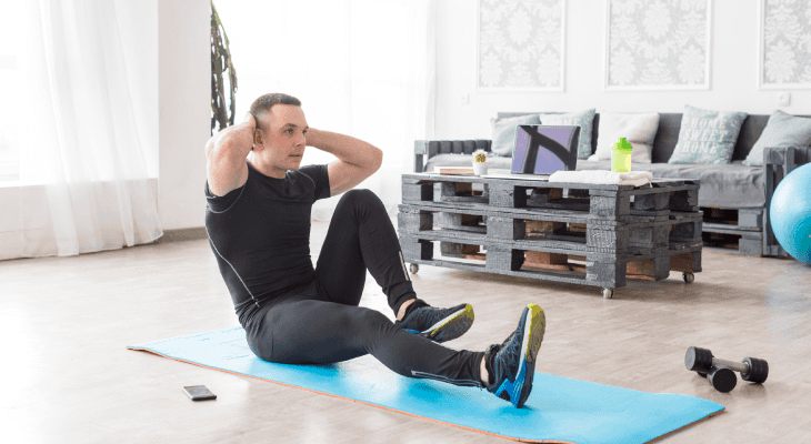 Simple Workout Routines for Students-Sit-ups