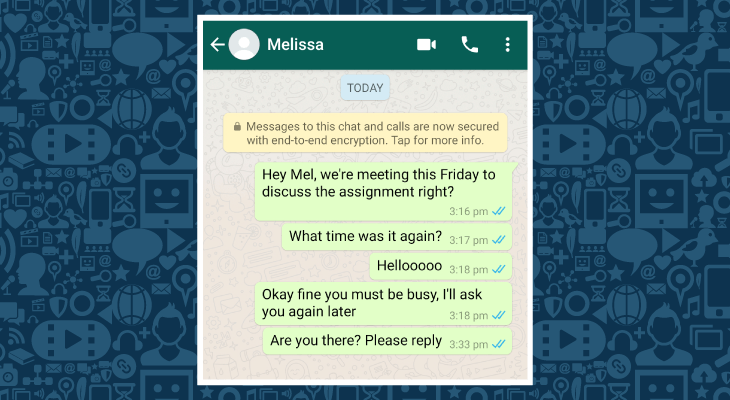 Relatable Text Message-Blue-ticked