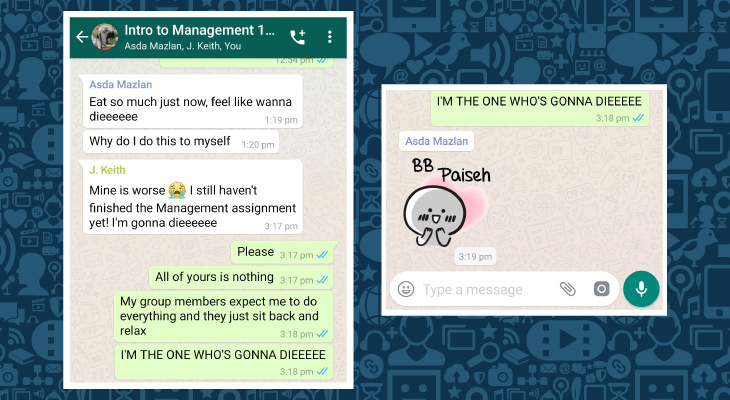 Relatable Text Message-I Am Dying Text