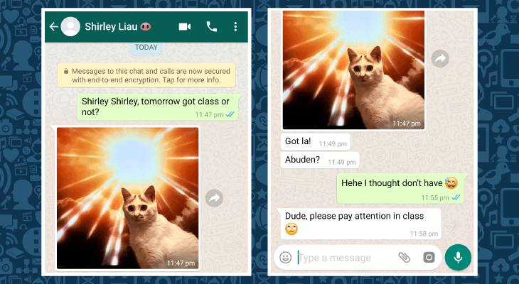 Relatable Text Message-Tomorrow Got Class Text